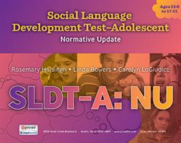  Social Language Development Test -Adolescent